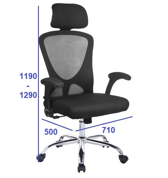 Ghế lưới chân inox PT347G